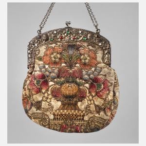 Abendtasche mit Silbermontierung