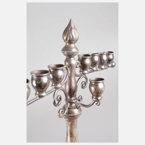 Silber Chanukka-Leuchter