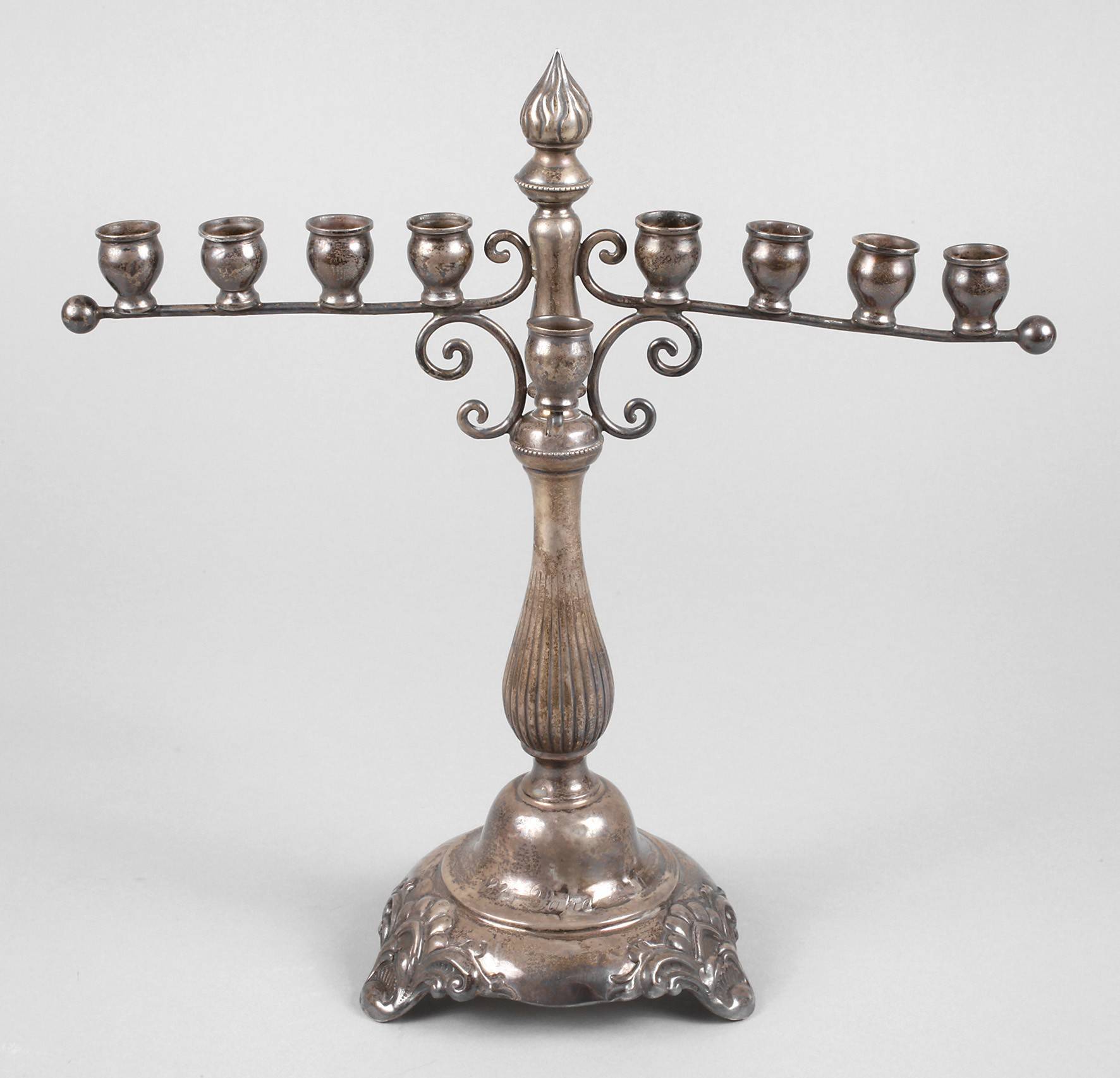 Silber Chanukka-Leuchter