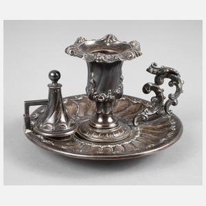 Silber Kerzenleuchter Historismus