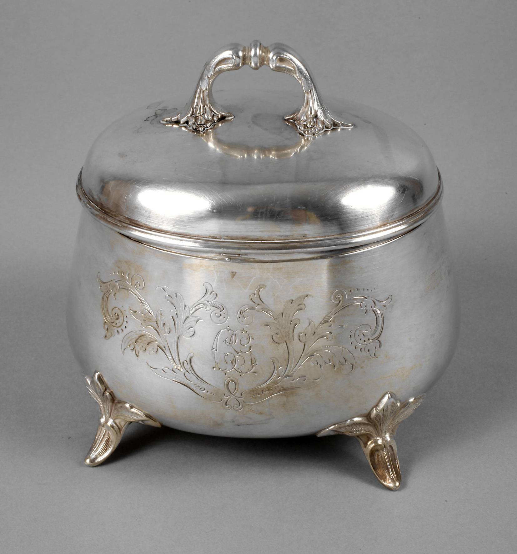 Silber Zuckerdose