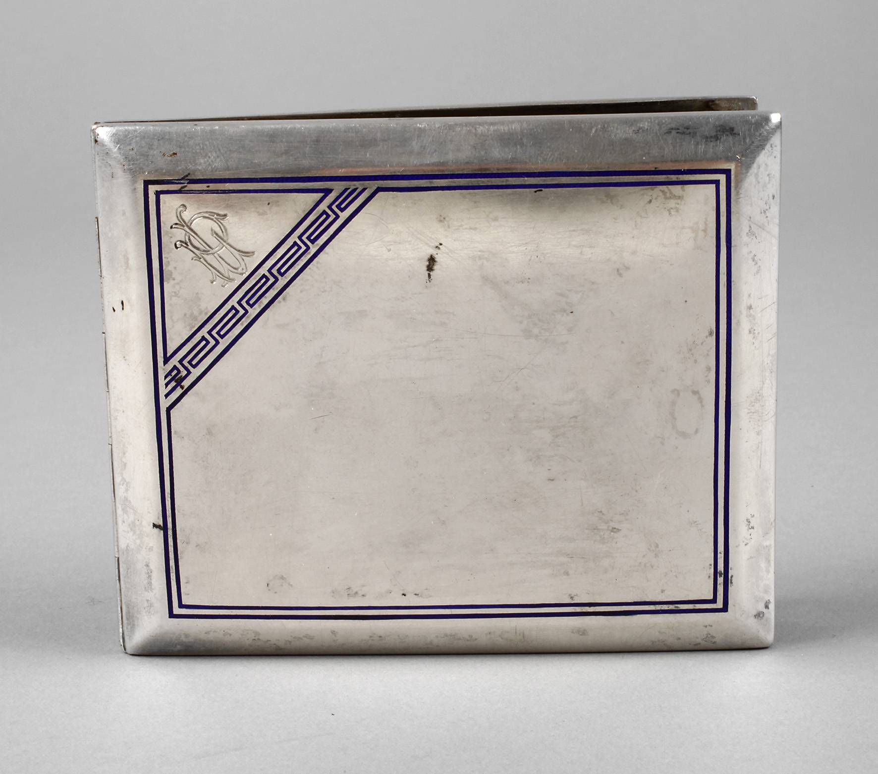 Silber Zigarettenetui Jugendstil