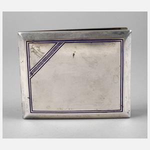 Silber Zigarettenetui Jugendstil