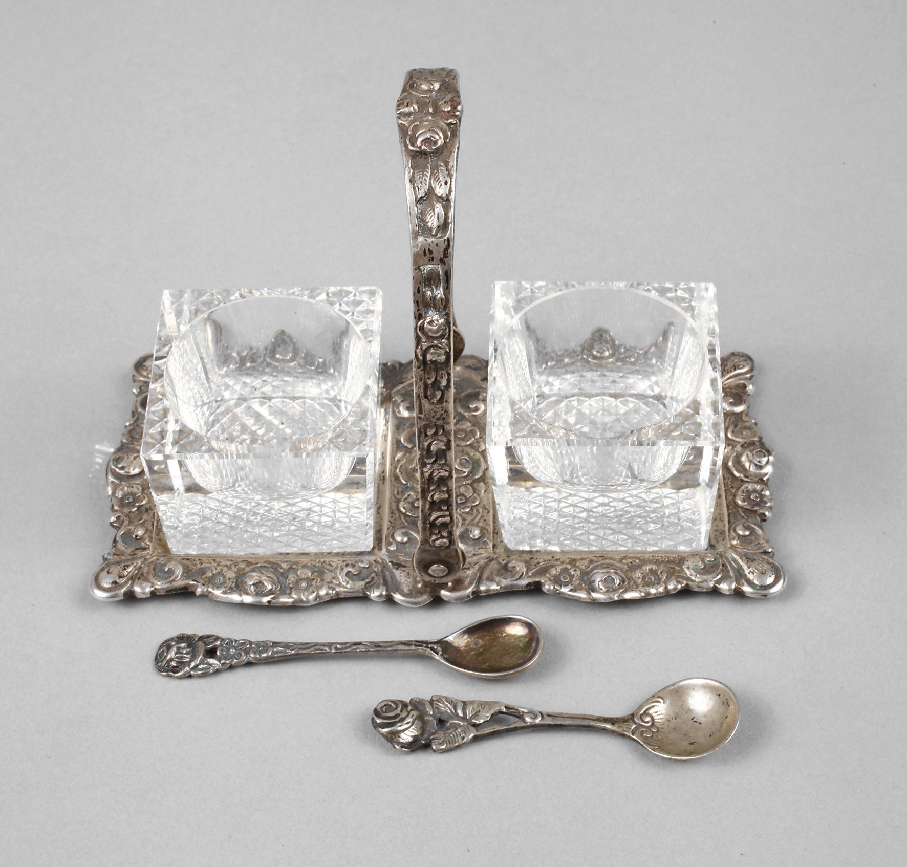 Gewürzmenage Silber