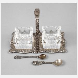 Gewürzmenage Silber