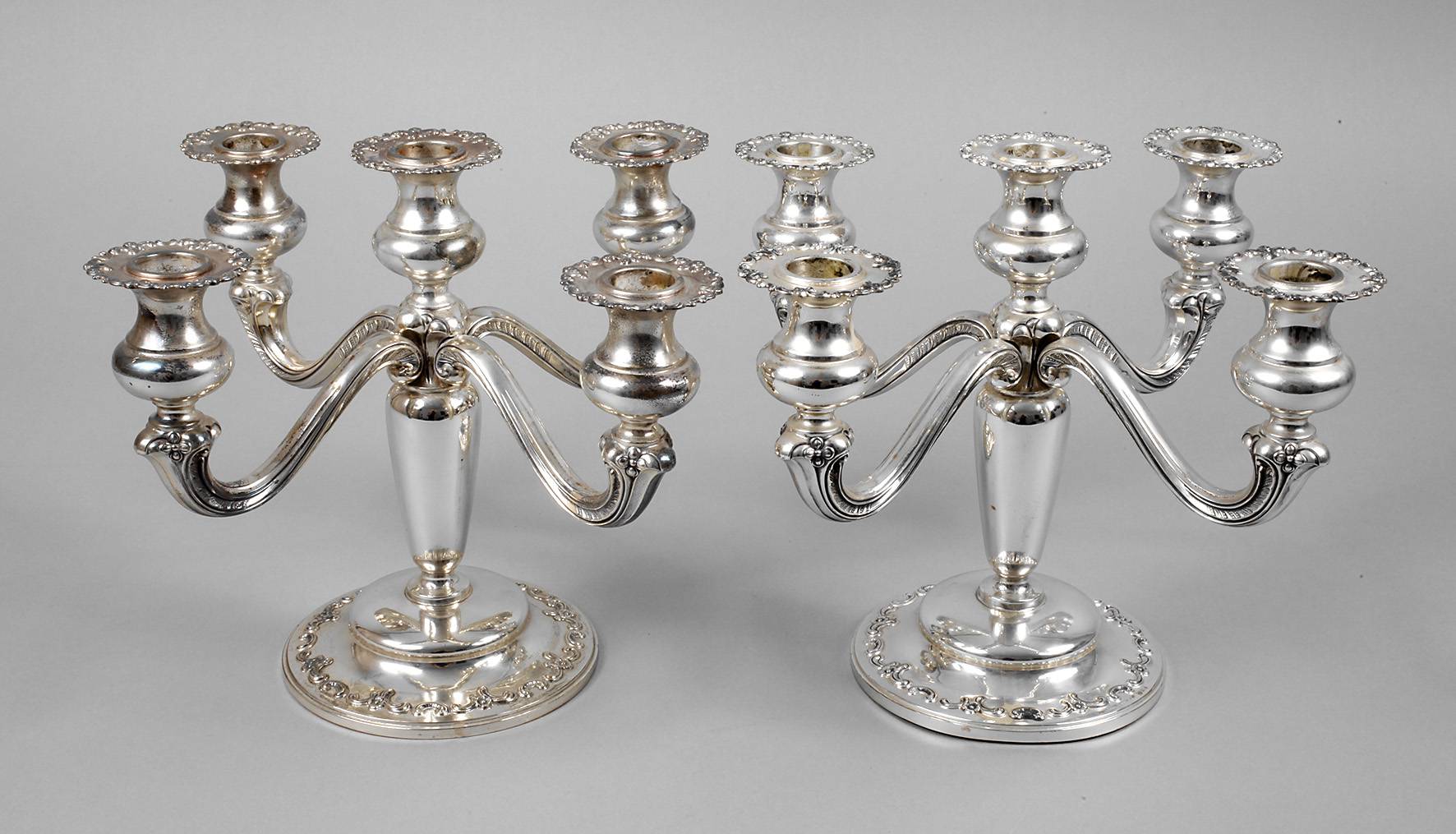 Paar Silberleuchter ”Alt-Heidelberg”