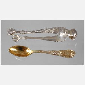 Silber zwei Besteckteile Tiffany New York