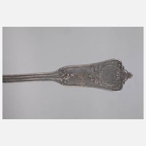 Silbergabel aus Adelsbesitz Sachsen