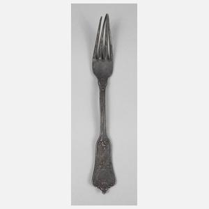 Silbergabel aus Adelsbesitz Sachsen