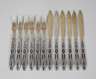 Silber Obstbesteck Jugendstil