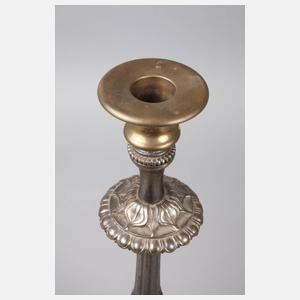 Klassizistischer Eisenleuchter