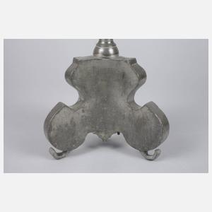 Barocker Kirchenleuchter Zinn