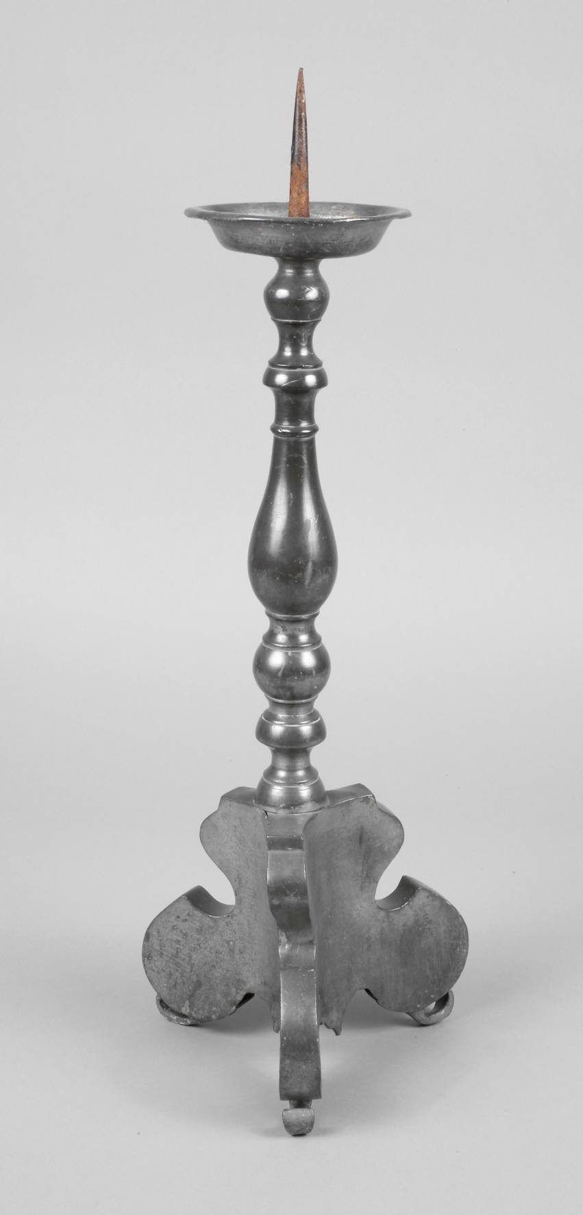 Barocker Kirchenleuchter Zinn