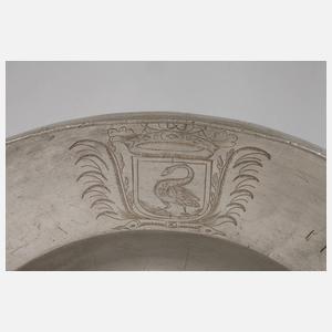 Breitrandteller Chur/Schweiz Zinn