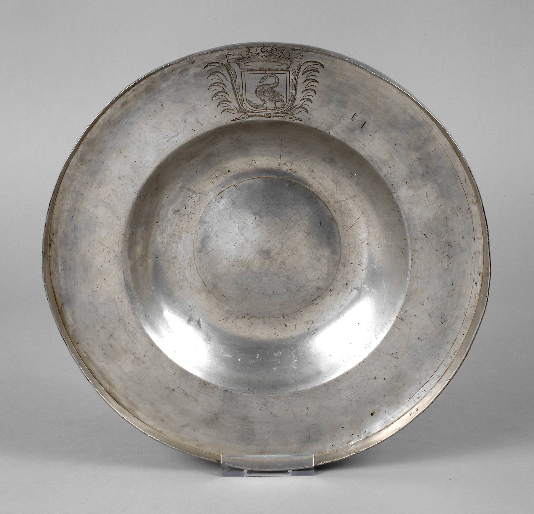 Breitrandteller Chur/Schweiz Zinn