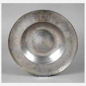 Breitrandteller Chur/Schweiz Zinn