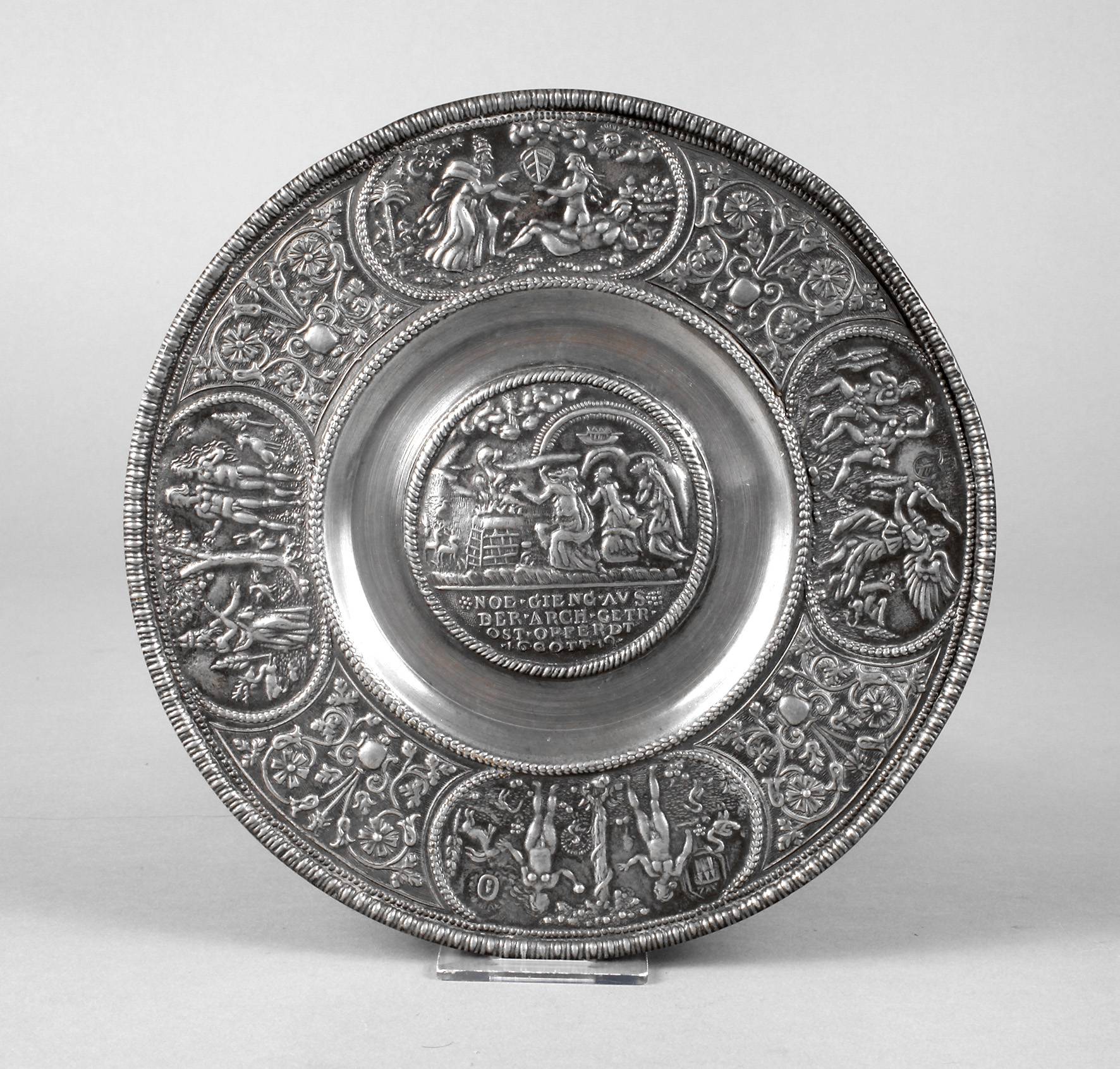 Nürnberger Noahteller Zinn