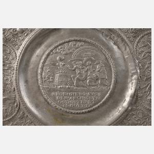 Nürnberger Noahteller Zinn