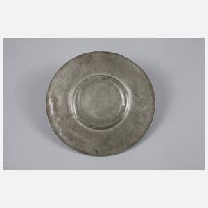 Nürnberger Zinn Reliefteller 1619