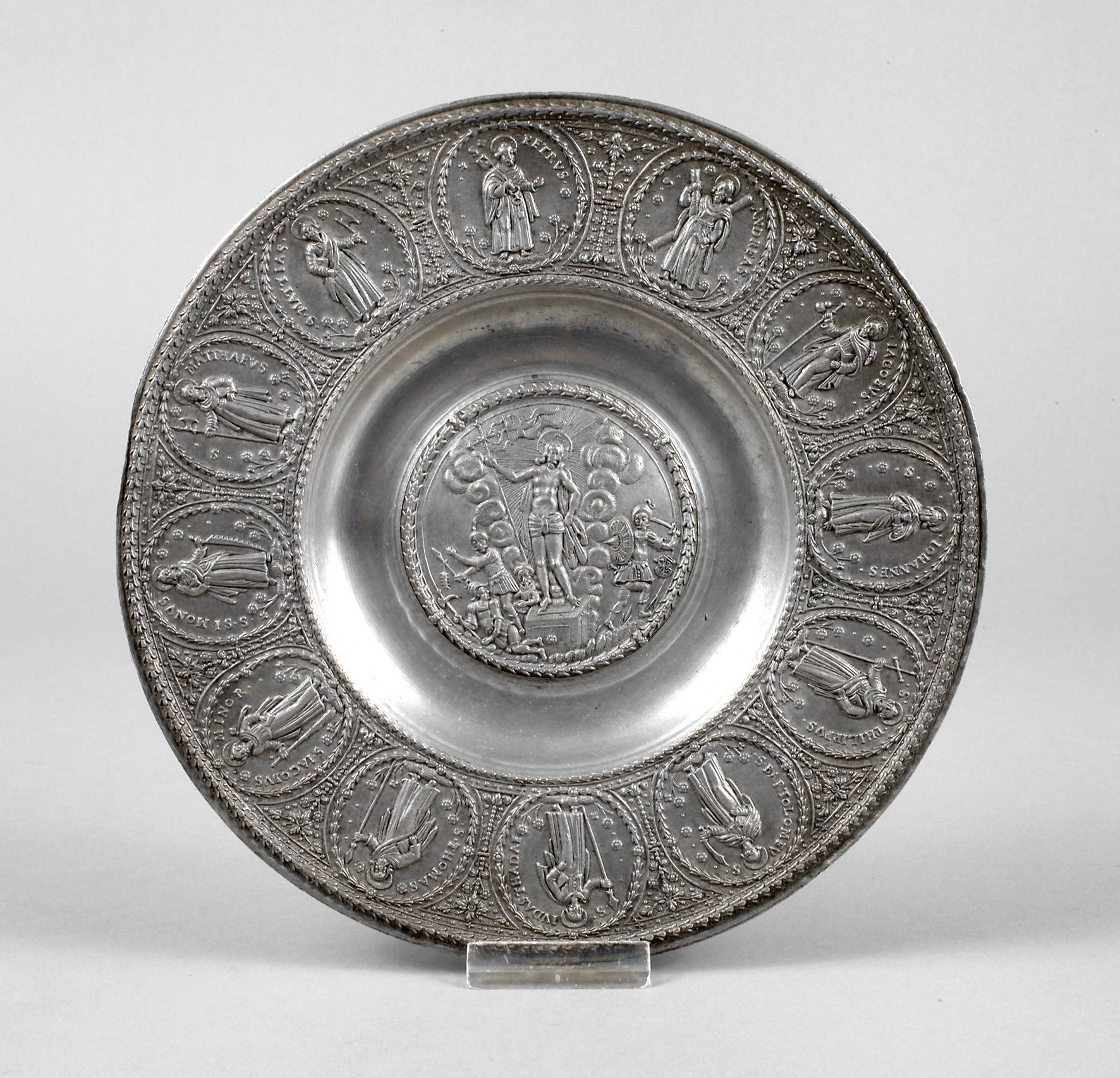 Nürnberger Zinnreliefteller