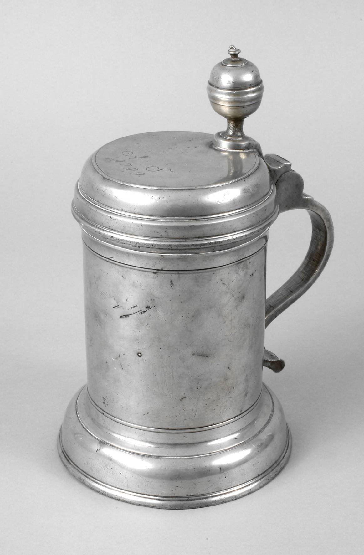 Walzenkrug Bautzen Zinn