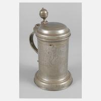 Walzenkrug der Lohgerber von Spandau Zinn111