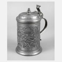 Wuchtiger Renaissancekrug Zinn111