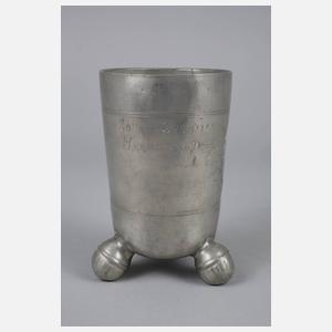 Zunftbecher der Böttcher Zinn