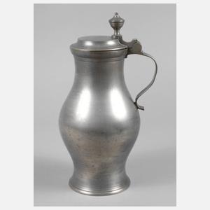 Fränkischer Weinkrug Zinn