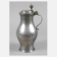 Fränkischer Weinkrug Zinn111