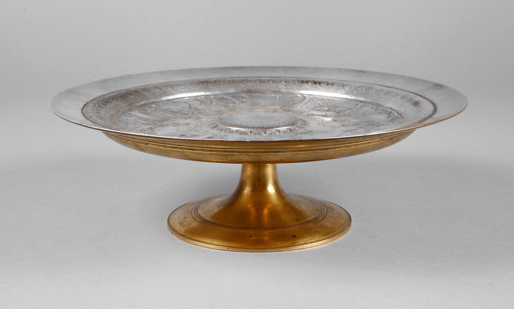 Frankreich Bronzeschale Ferdinand Levillain