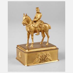 Kleine figürliche Schmuckdose