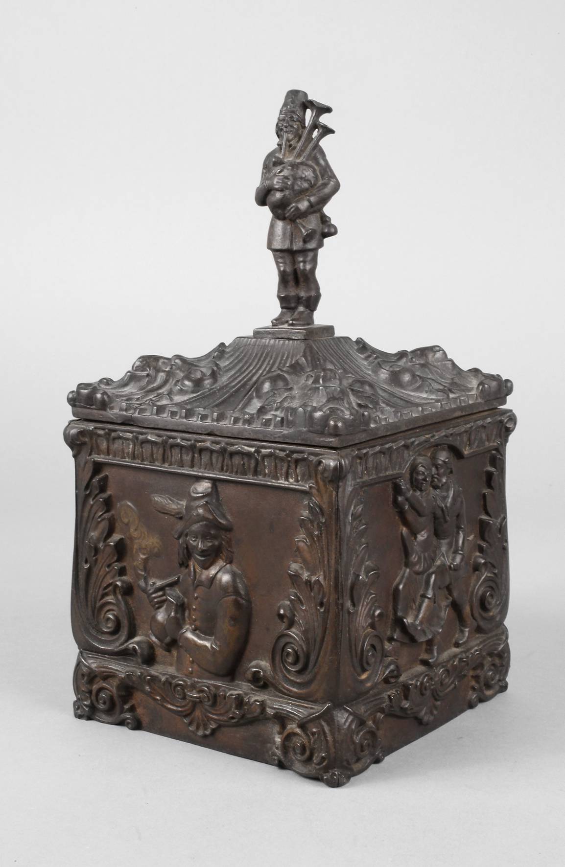 Deckeldose Berliner Eisenguss