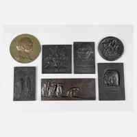 Konvolut Gedenkplaketten111