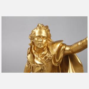 Bronze des Schillerschen Romanhelden Karl Moor