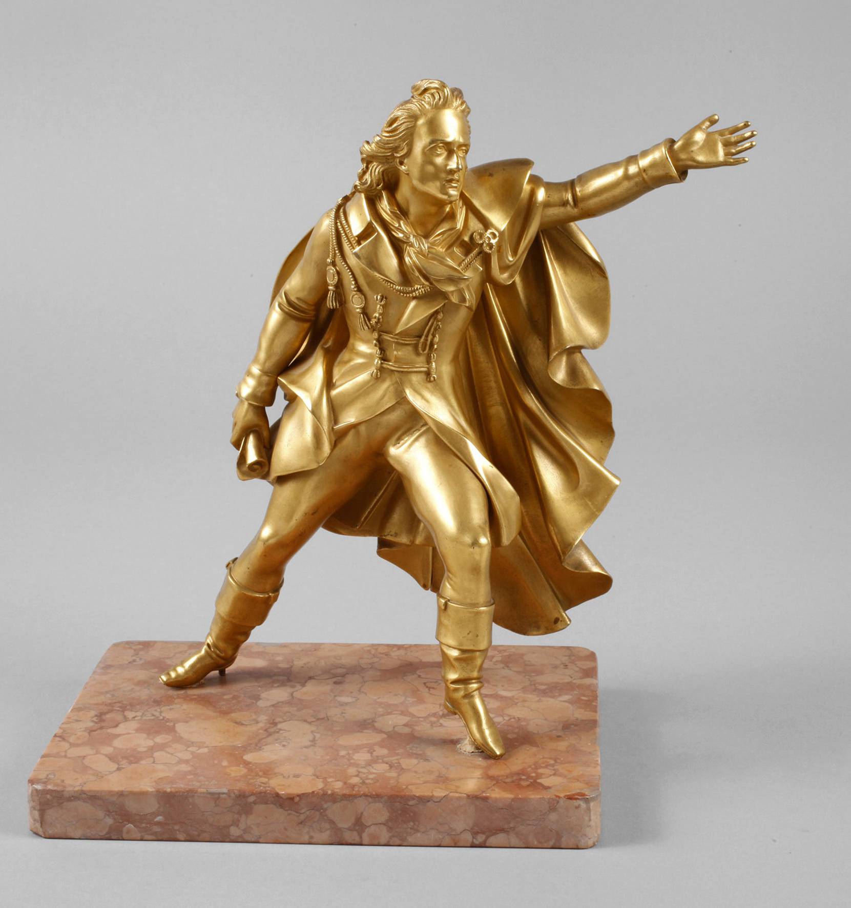 Bronze des Schillerschen Romanhelden Karl Moor