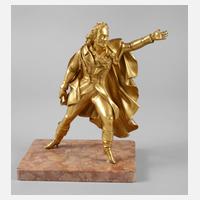 Bronze des Schillerschen Romanhelden Karl Moor111