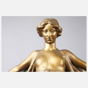 Jeanne Jozon, figürliche Jugendstilvase