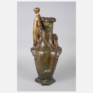 Jeanne Jozon, figürliche Jugendstilvase