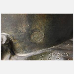 Jeanne Jozon, figürliche Jugendstilvase