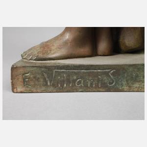 Emmanuel Villanis, Die Malerei