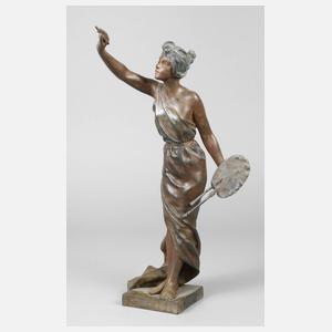 Emmanuel Villanis, Die Malerei