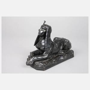 Gyorgy Vastagh, liegende Sphinx