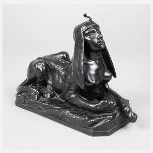 Gyorgy Vastagh, liegende Sphinx