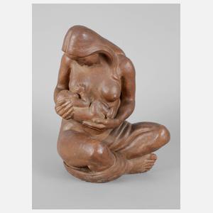 Albert Schwarz attr., Mutter und Kind