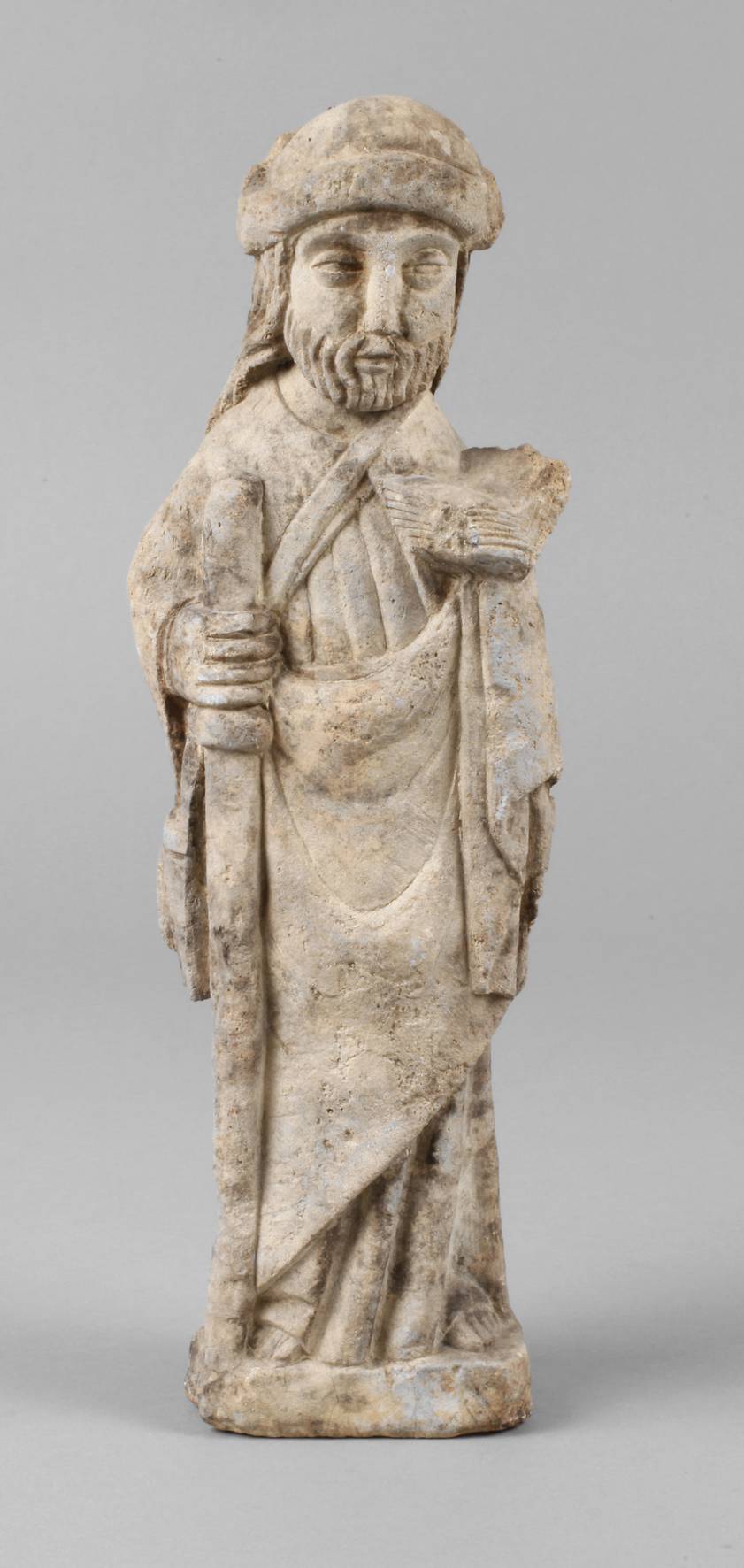 Sandsteinfigur Sankt Jakobus