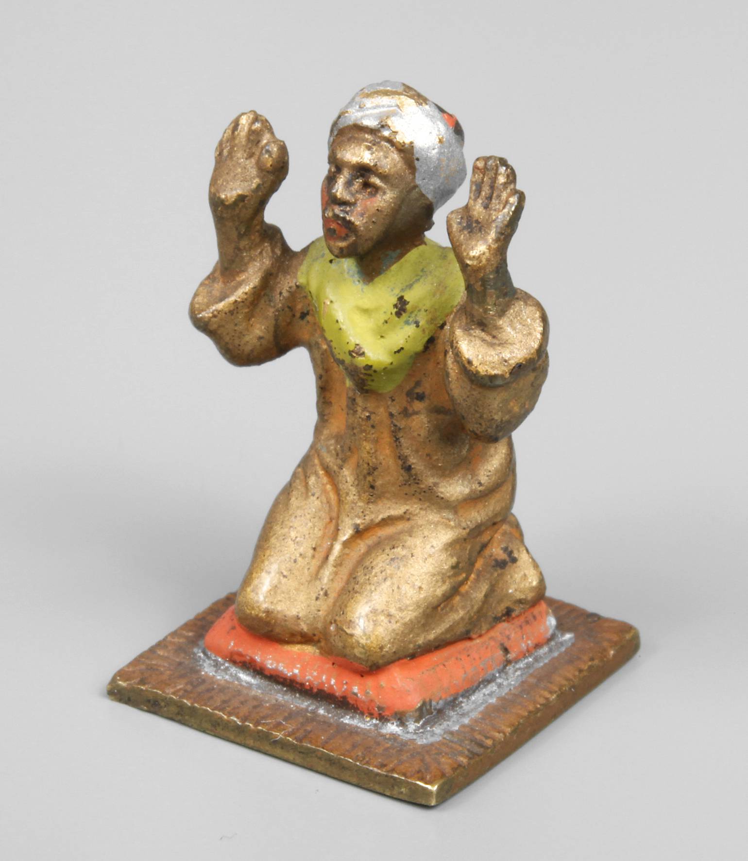 Wiener Bronzeminiatur betender Orientale