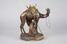 Wiener Bronze Araber mit Kamel