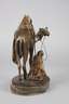 Wiener Bronze Araber mit Kamel