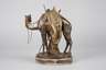 Wiener Bronze Araber mit Kamel
